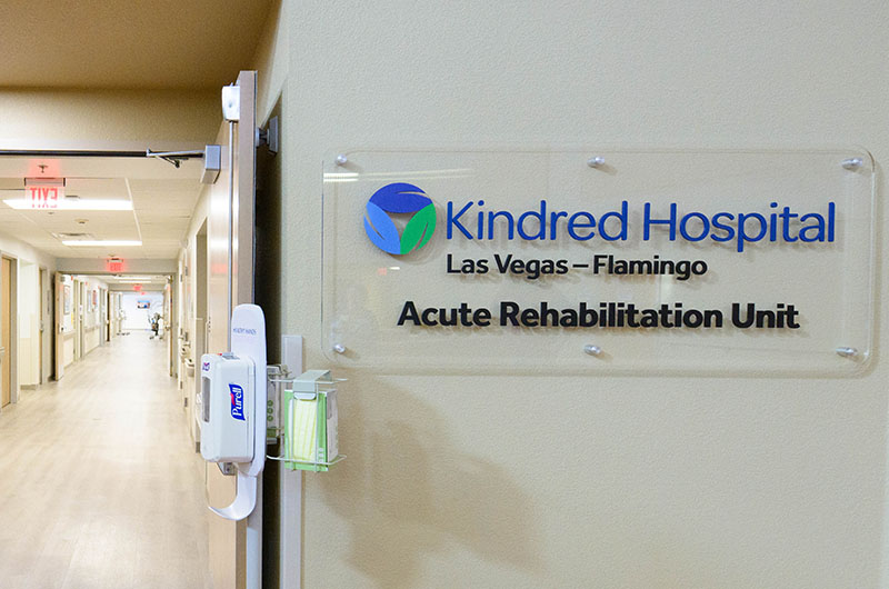 Kindred Hospital Las Vegas - Flamingo Acute Rehabilitation Unit entrance