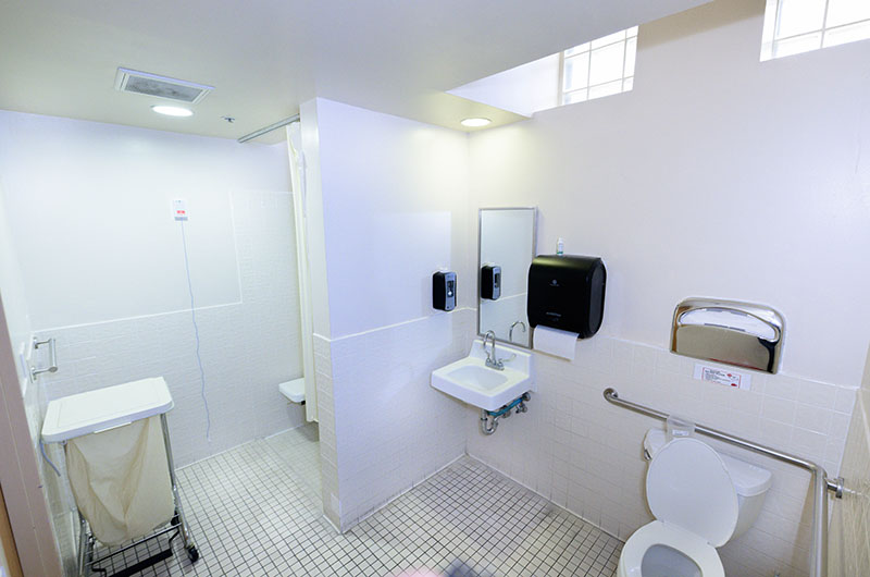 Patient restroom