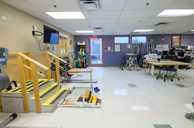 Rehab gym at Kindred Hospital Las Vegas Sahara