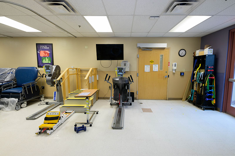 Rehab gym at Kindred Hospital Las Vegas Sahara