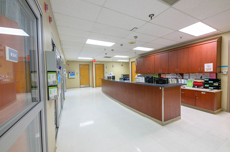 Nurses Station at Kindred Hospital Las Vegas Sahara