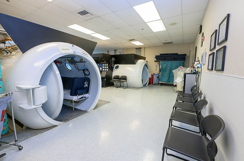 Hyperbaric Chamber at Kindred Hospital Las Vegas Sahara