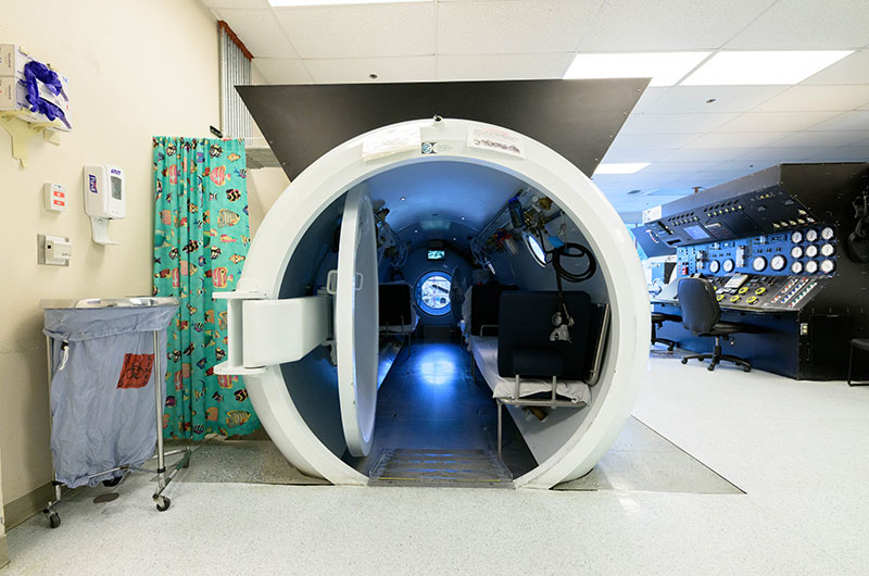 Hyperbaric Chamber at Kindred Hospital Las Vegas Sahara