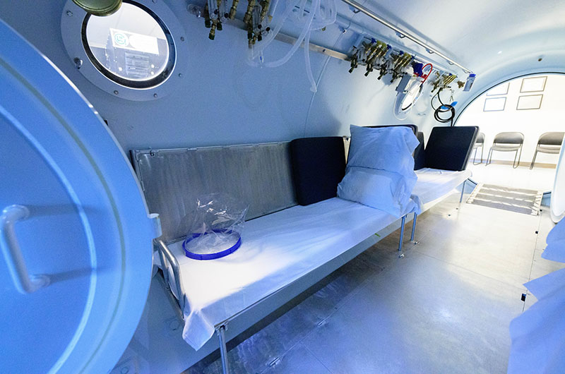Hyperbaric Chamber at Kindred Hospital Las Vegas Sahara