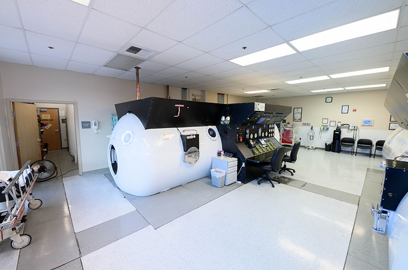 Hyperbaric Chamber at Kindred Hospital Las Vegas Sahara