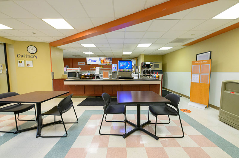Cafeteria at Kindred Hospital Las Vegas Sahara