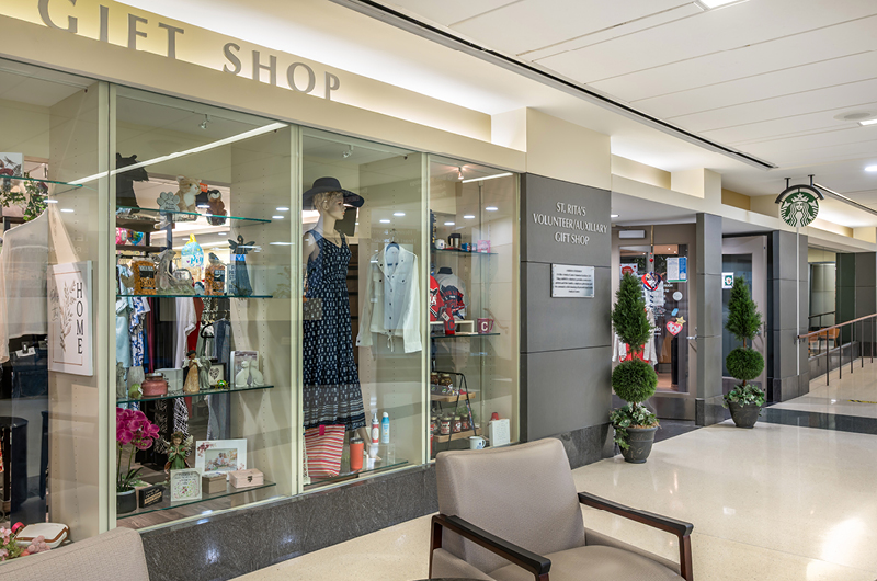 Gift Shop and Starbucks